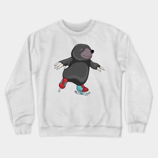 Mole Ice skating Ice skates Winter sports Crewneck Sweatshirt